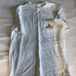 Vineyard Vines Oversized White T-Shirt Size Medium